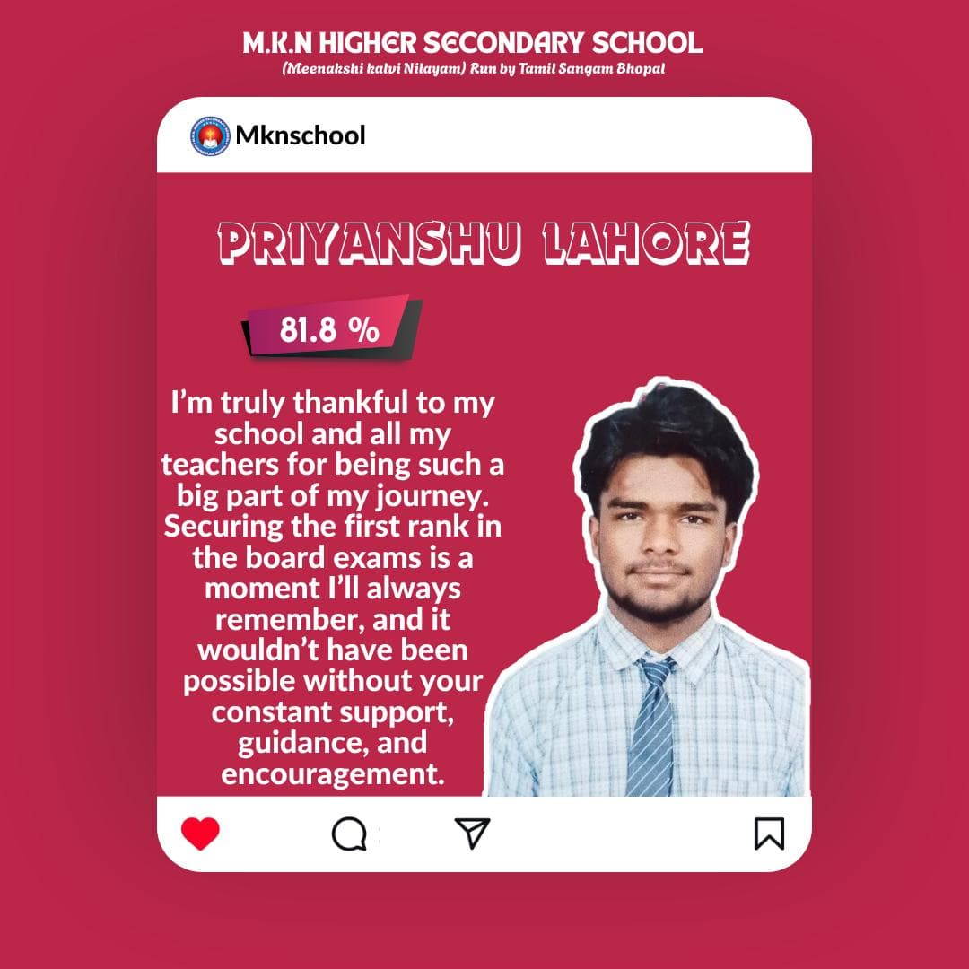 Class 12th batch - Board Exam Toppers! 🌟