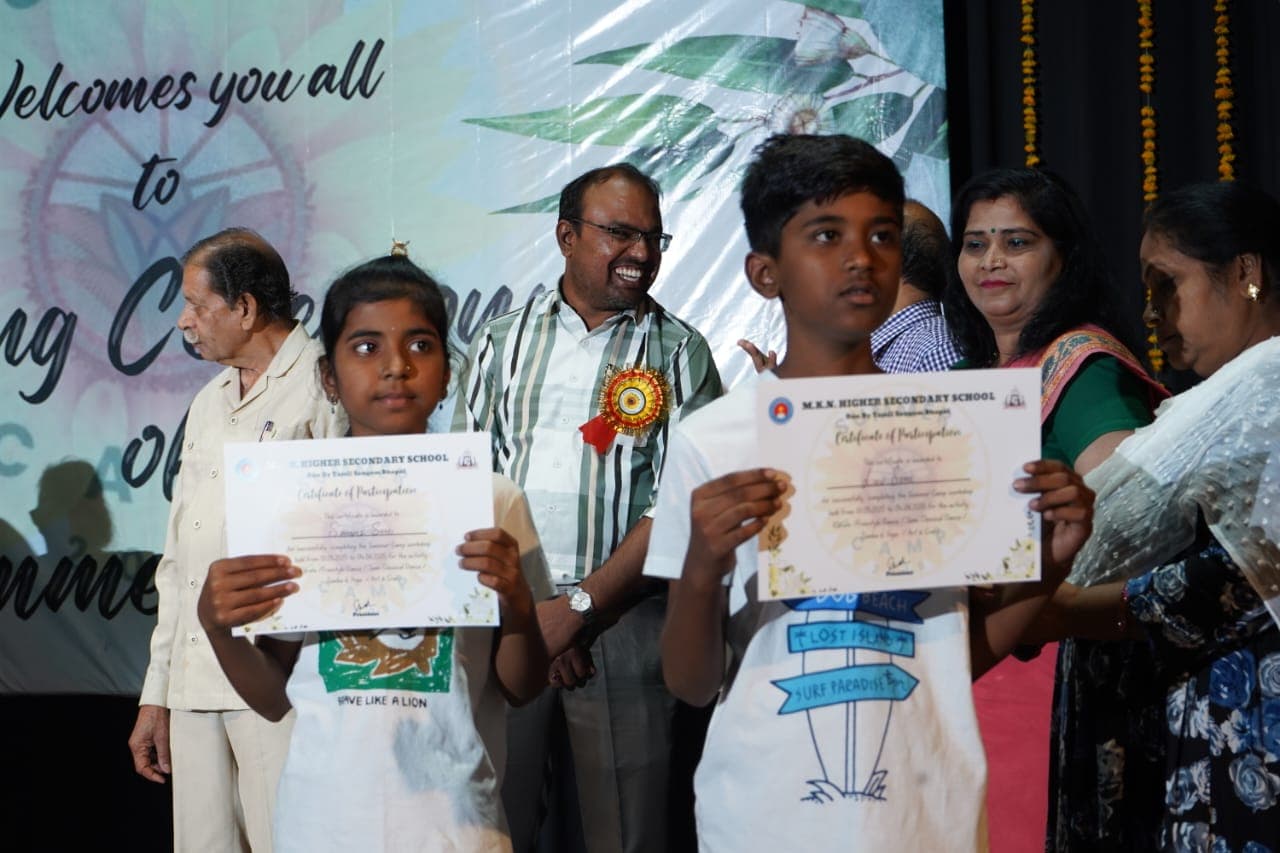 Closing ceremony of Summer camp 2025